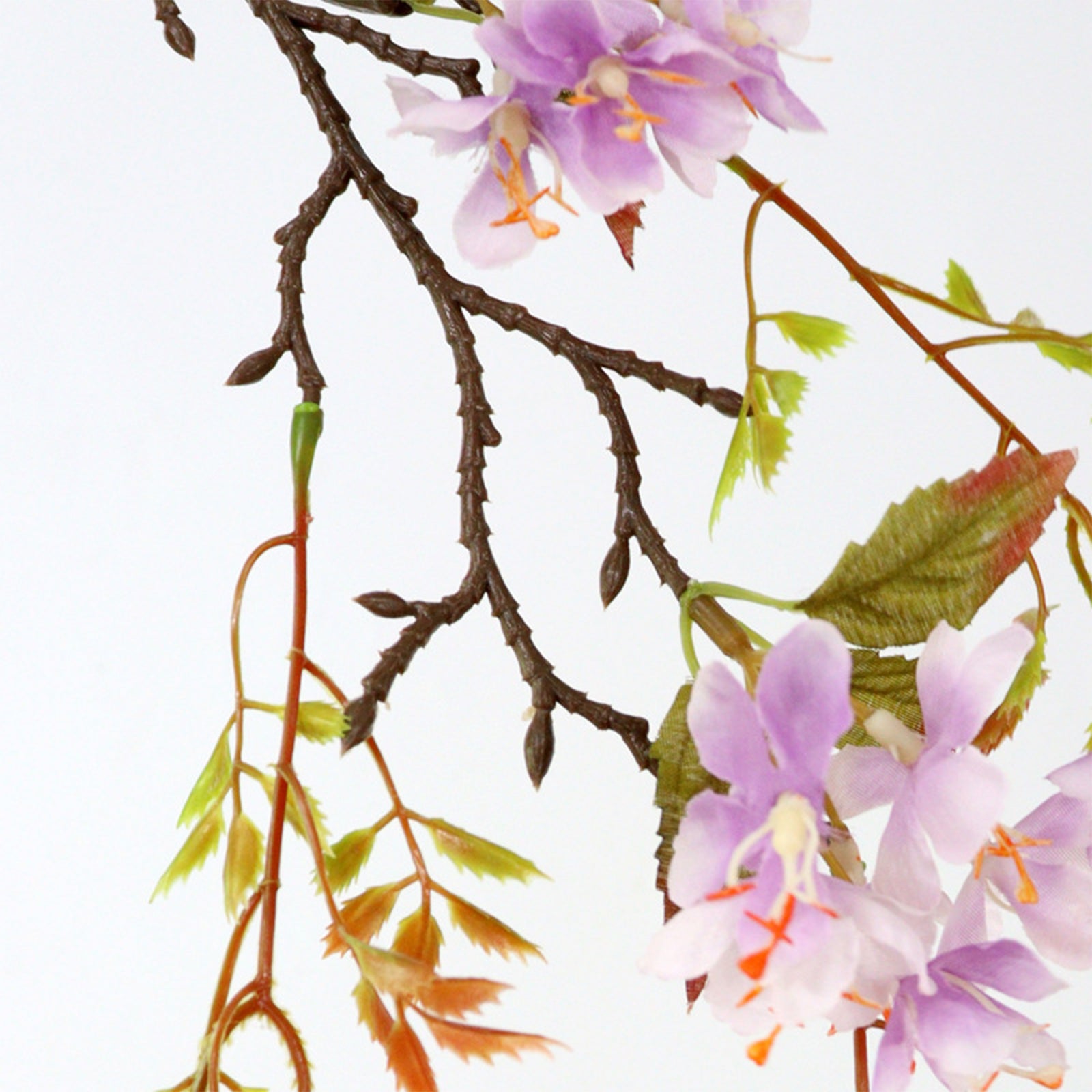 Albero di begonia artificiale Garvee da 140 cm, fiori di seta realistici, facile da curare, decorazione per interni, foglie realistiche, verde