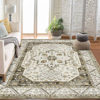 Tappeti lavabili a pelo corto GARVEE per soggiorno, facili da pulire, resistenti, in poliestere, antiscivolo, moderni, versatili