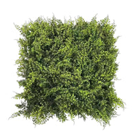Garvee set da 12 pannelli di bosso artificiale, 20x20 cm, resistenti ai raggi UV, flessibili, in polietilene, per uso in giardino e in interni, verde
