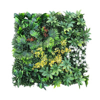 Garvee set da 6 pannelli da parete in erba artificiale 20x20" - materiale PE resistente ai raggi UV e alle intemperie per giardino, matrimoni, uso interno ed esterno, verde