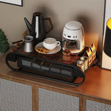 Garvee Coffee Station Organizer Porta cialde caffè Multifunzionale Antipolvere Robusto Per cucina e ufficio Design compatto