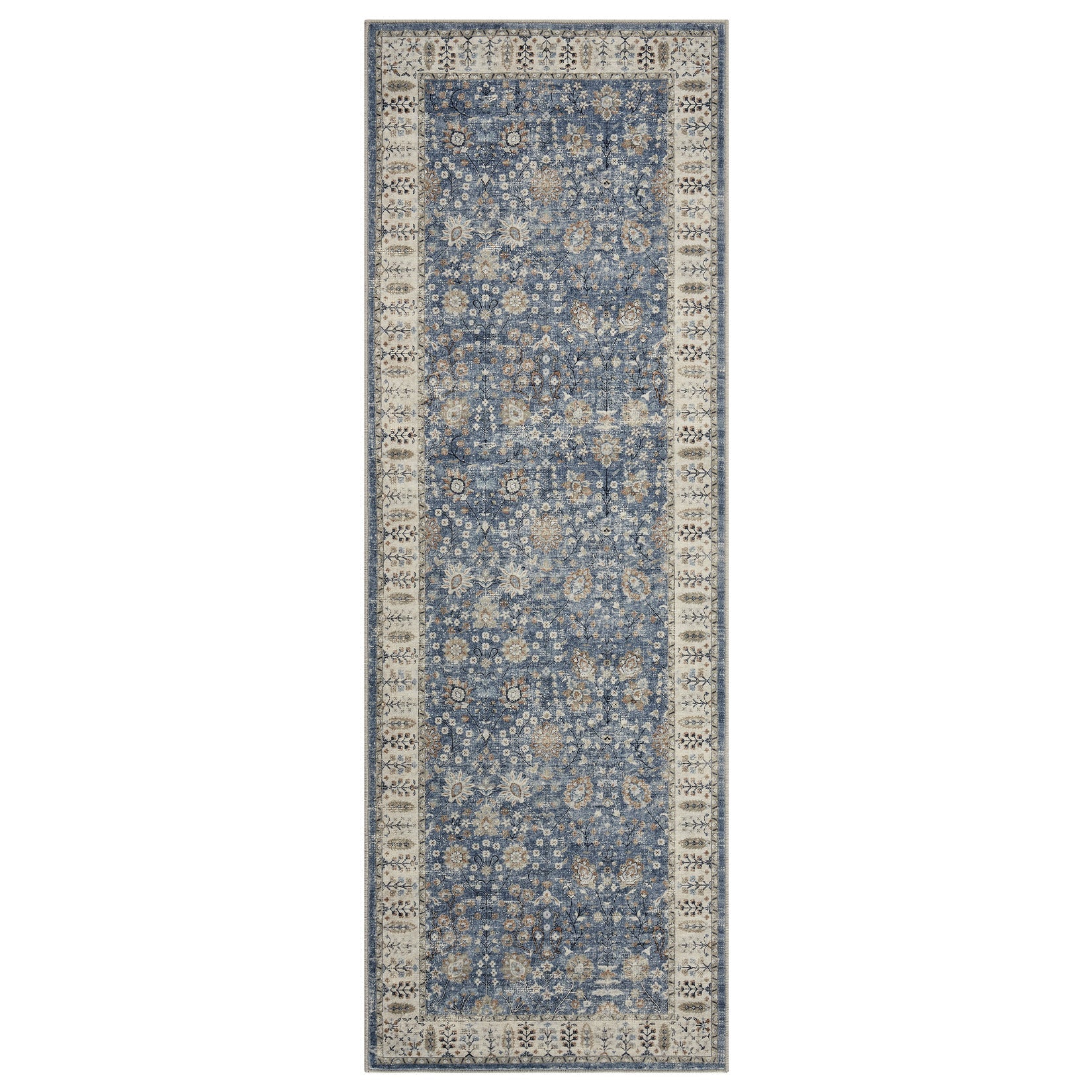 Tappeto marocchino Garvee 80x150cm in misto cotone antiscivolo in stile boho per soggiorno e corridoio