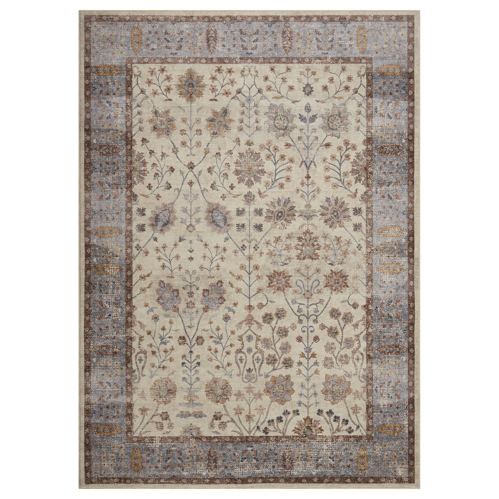 Tappeti marocchini Garvee in feltro misto cotone, pelo corto, tappeto antiscivolo per soggiorno, camera da letto, cucina, 200x290cm, stile Boho