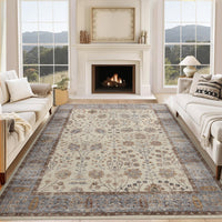 Tappeti marocchini Garvee 120x170cm in misto cotone a pelo corto, antiscivolo, per soggiorno, camera da letto, cucina, stile boho