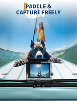 Garvee Tavola da Paddle Gonfiabile 10'6"/11' con Accessori Premium, Deck EVA Antiscivolo, Stabilità Eccellente, 81/86 cm Larghezza, Perfetta per Yoga e Pesca
