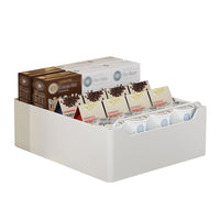 Cassetto da cucina estensibile Garvee, organizer da cucina in metallo, non necessita di foratura, bianco, 30 cm L x 43 cm P x 14 cm A