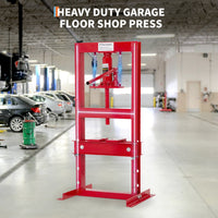 Pressa Idraulica Garvee 6 Tonnellate H-Frame con Tavolo Regolabile - Regalo Perfetto per Festa del Papà Officina Garage