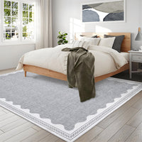 Zerbino Garvee per camera da letto, antiscivolo, 80 x 150 cm, in TPR, lavabile, per cameretta dei bambini, soggiorno