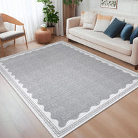 Zerbino Garvee per camera da letto, antiscivolo, 80 x 150 cm, in TPR, lavabile, per cameretta dei bambini, soggiorno