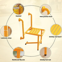 Sedile per doccia pieghevole Garvee, sgabello per doccia a parete, sedile per doccia pieghevole, sedia da bagno, sedia da doccia salvaspazio, sgabello antiscivolo per anziani, bambini e disabili, fino a 150 kg