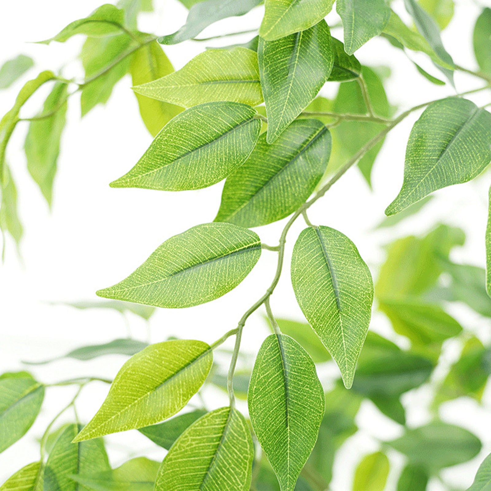 Pianta di ficus artificiale Garvee da 160 cm con vaso per decorare ufficio e soggiorno, verde