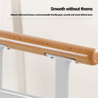 Sponda per letto Garvee 58,5×62,5 cm regolabile in altezza 43,5-52,5 cm – Protezione anticaduta pieghevole per anziani, altezza regolabile per esigenze di sicurezza individuali