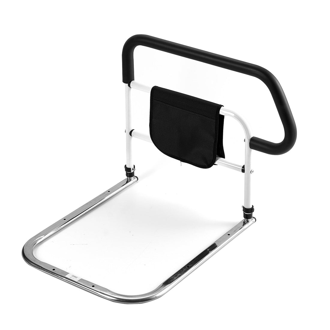 Garvee Supporto per sponda letto per adulti con tasca per anziani 56,5x56x46,5 cm Nero