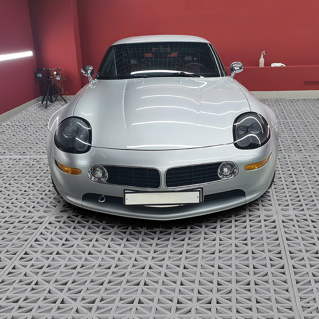 Tappetini di drenaggio modulari in PVC Garvee, set da 50 pezzi, 12"x12", antiscivolo, resistenti, per garage, giardino, piscina, neri