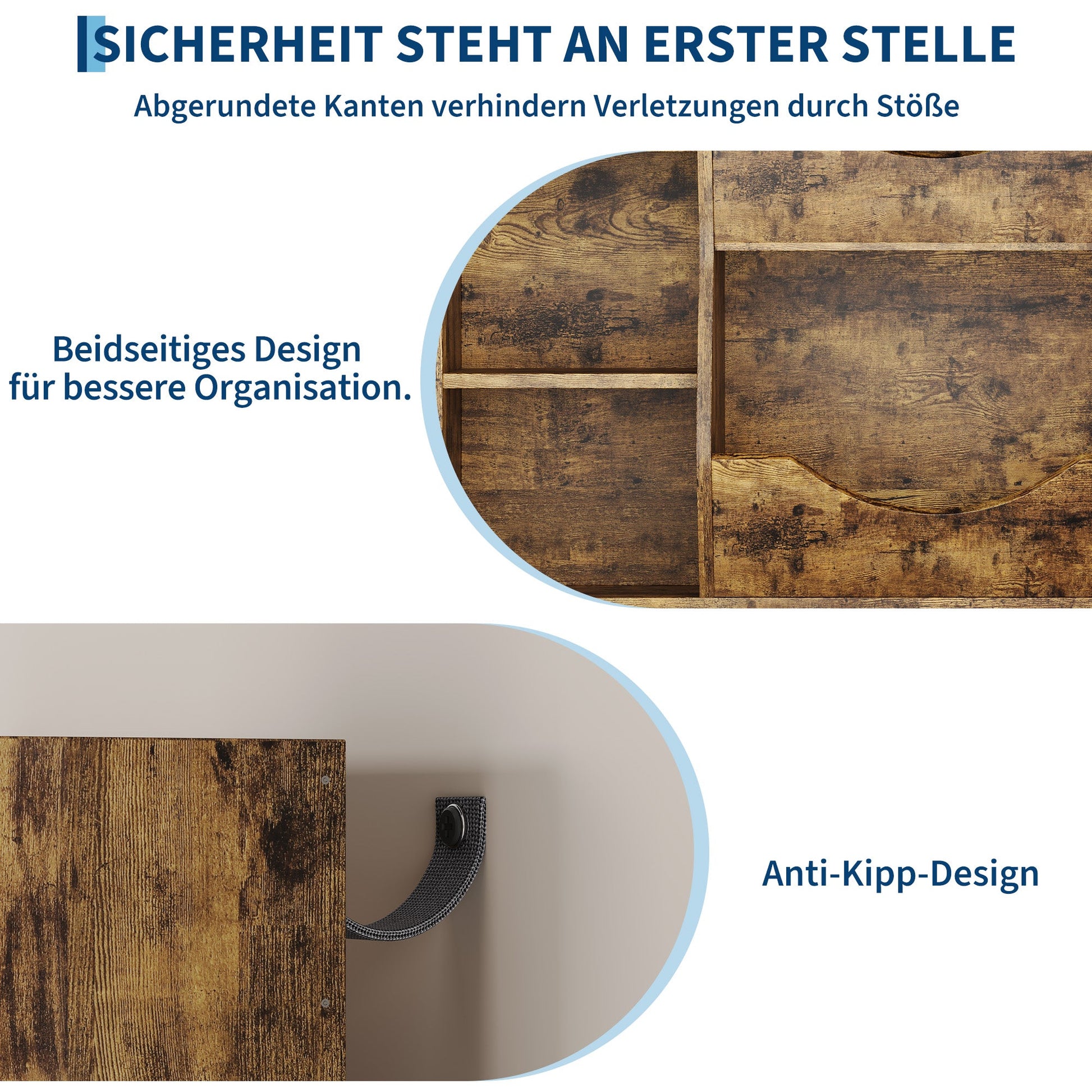 Scaffale portagiochi per bambini Garvee a 3 ripiani con 5 scomparti, MDF robusto, multifunzionale per camera da letto e cameretta, bianco compatto