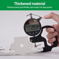 Bordatura per prato Garvee da 10 m con 30 picchetti di ancoraggio, flessibile, resistente alle intemperie, in plastica, alta 13 cm, bianca, per giardino, vialetti, aiuole