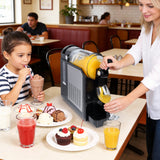 Garvee Macchina per Slush 2,5L con 5 Modalità Bevande Regolazione Manuale Pulizia Automatica Compressore Efficiente per Cocktail e Milkshake - Argento