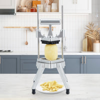 Affettatrice per verdure commerciale Garvee con 4 lame in acciaio inossidabile, impugnatura ergonomica, antiscivolo, per cucina e ristorante, varie dimensioni acciaio inossidabile